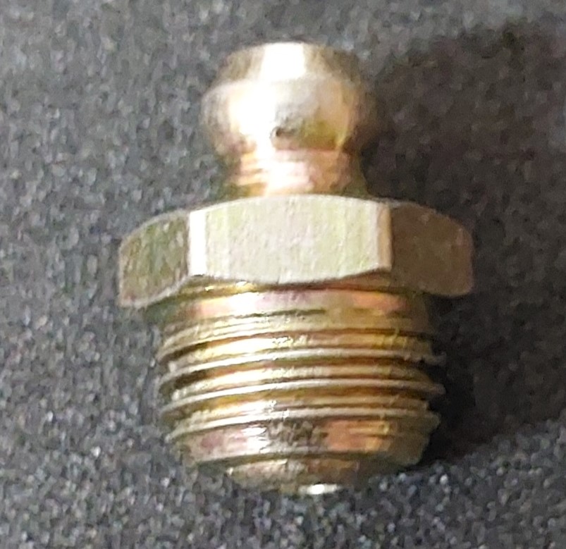 CNH Genuine 84351730 Lube Fitting Straight; M10X1